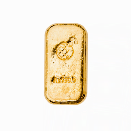 Lingotto Global Oro in oro puro fuso da 50 Grammi