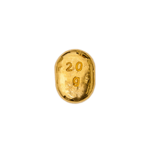 Lingotto Global Oro in oro puro fuso da 20 Grammi