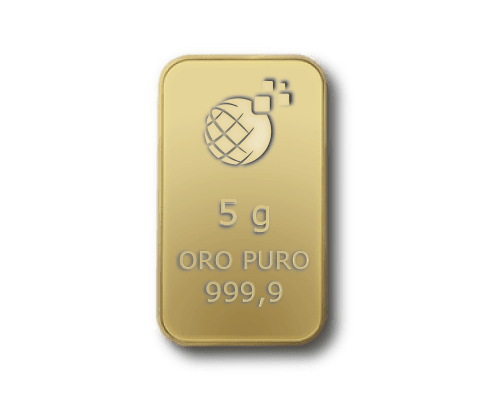 Lingotto Tranciato Global Oro 5 Grammi